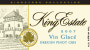 King Estate Signature Collection Vin Glace Pinot Gris 2007 Front Label