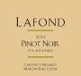 Lafond Martin Ray Clone Pinot Noir 2013 Front Label