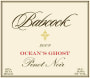 Babcock Ocean's Ghost Pinot Noir 2009 Front Label