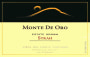 Monte de Oro Vista del Monte Vineyard Syrah 2013 Front Label