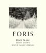 Foris Pinot Blanc 2015 Front Label