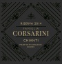Famiglia Corsarini Chianti Riserva 2014  Front Label