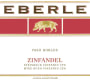 Eberle Steinbeck Vineyard Zinfandel 2008  Front Label