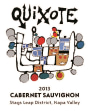 Quixote Stags Leap District Cabernet Sauvignon 2013 Front Label
