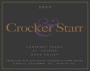 Crocker & Starr Cabernet Franc 2003 Front Label