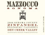 Mazzocco Dry Creek Zinfandel 2006 Front Label