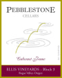 Pebblestone Cellars Ellis Vineyards Block 3 Cabernet Franc 2012  Front Label