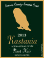 Kastania Vineyards  Jaden & Keiras Cuvee Estate Pinot Noir 2013 Front Label
