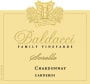 Baldacci Family Vineyards Sorelle Chardonnay 2011 Front Label