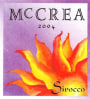 McCrea Sirocco 2004 Front Label
