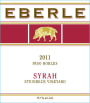 Eberle Steinbeck Vineyard Syrah 2011  Front Label