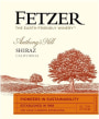 Fetzer Anthony's Hill Valley Oaks Shiraz 2012 Front Label