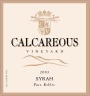 Calcareous Vineyard Syrah 2003 Front Label