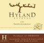 Hyland Estates Old Vine Gewurztraminer 2010 Front Label