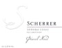Scherrer Winery Big Brother Pinot Noir 2009  Front Label