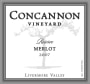 Concannon Reserve Merlot 2007  Front Label