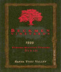Beckmen Purisima Mountain Vineyard Syrah 1999 Front Label