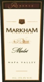 Markham Reserve Merlot 2002 Front Label