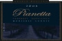 Pianetta Winery Cabernet Sauvignon 2003  Front Label