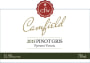 Camfield Family Wines Pyrenees Victoria Pinot Gris 2015  Front Label