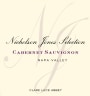 Nicholson Jones Selections Clare Luce Abbey Cabernet Sauvignon 2007  Front Label