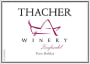 Thacher Winery Zinfandel 2012  Front Label