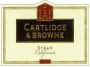 Cartlidge & Browne Syrah 2004 Front Label