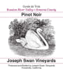 Joseph Swan Cuvee de Trois Pinot Noir 2011  Front Label