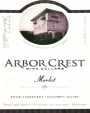 Arbor Crest Four Vineyards Merlot 2009  Front Label
