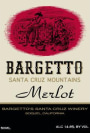 Bargetto Santa Cruz Mountains Merlot 2012 Front Label