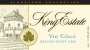 King Estate Signature Collection Vin Glace Pinot Gris 2006 Front Label