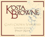 Kosta Browne Gap's Crown Vineyard Pinot Noir 2013 Front Label