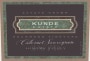 Kunde Drummond Cabernet Sauvignon 2002 Front Label