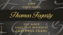 Thomas Fogarty Gist Ranch Cabernet Franc 2007  Front Label
