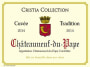Domaine de Cristia Chateauneuf-du-Pape Cuvee Tradition 2014  Front Label