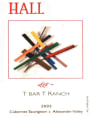 Hall T Bar T Ranch Cabernet Sauvignon 2005  Front Label