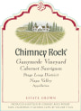 Chimney Rock Ganymede Vineyard Cabernet Sauvignon 2013 Front Label