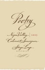 Cliff Lede Poetry Cabernet Sauvignon 2003 Front Label