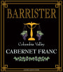 Barrister Winery Cabernet Franc 2006 Front Label