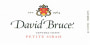 David Bruce Central Coast Petite Syrah 2009 Front Label