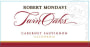 Robert Mondavi Twin Oaks Cabernet Sauvignon 2016  Front Label