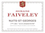 Faiveley Nuits-St-Georges Aux Chaignots Premier Cru 1996  Front Label