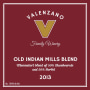 Valenzano Winery Old Indian Mills 2013 Front Label