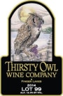 Thirsty Owl Wine Company Lot 99 2014 Front Label