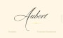 Aubert Carneros Chardonnay 2012  Front Label