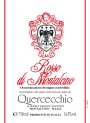 Azienda Agricola Quercecchio Rosso di Montalcino 2015 Front Label