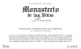 Monasterio de las Vinas Reserva 2012 Front Label