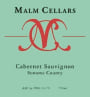 Malm Cellars  2015  Front Label