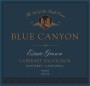 Blue Canyon Wine Company Cabernet Sauvignon 2015  Front Label