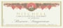 Charles B. Mitchell Reserve Sangiovese 2013  Front Label